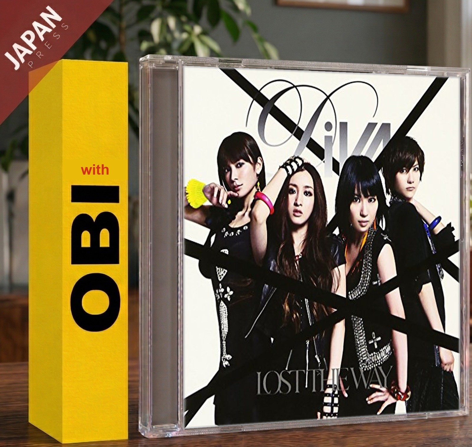 DiVA - Lost the way(DVD付B) w/OBI CD Japan Import J-Pop