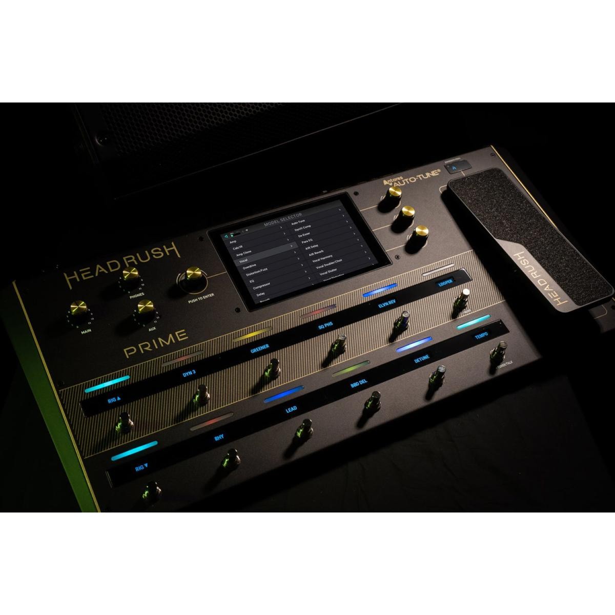 Headrush Prime Multi-FX Guitar Pedal with Amp Modeler and Vocal Processor