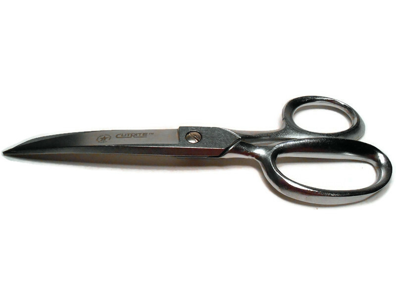 Cutrite 2409CR Curved Blade Right Carpet Shear Poultry Shear **LIQUIDATION**