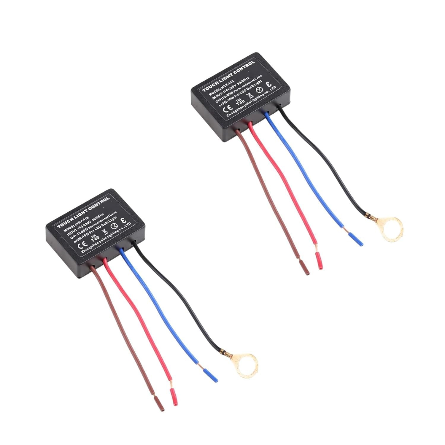 2Pcs Touch Lamp Control Module, Touch Lamp Sensor Replacement Kit, Lamp Touch...