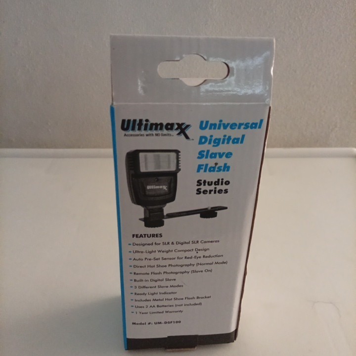 Ultimaxx UM-DSF100 Universal Digital Slave Flash New
