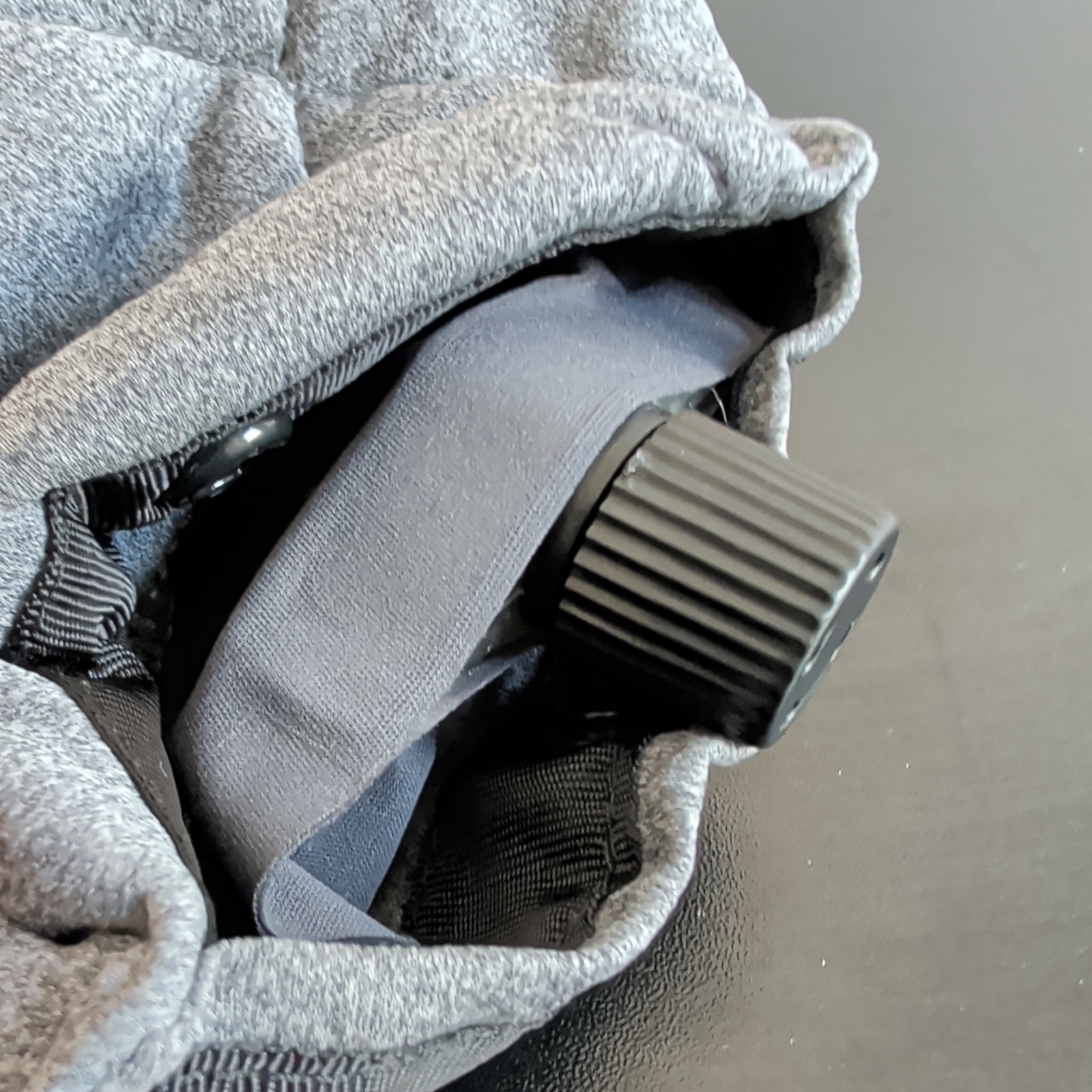 KLYMIT | Luxe Camping Pillow | Gray | Inflatable | 2LPGY01D