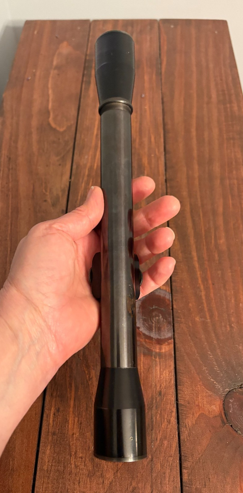 Norman Ford The Texan 4x Crosshair Reticle Rifle Scope Vintage