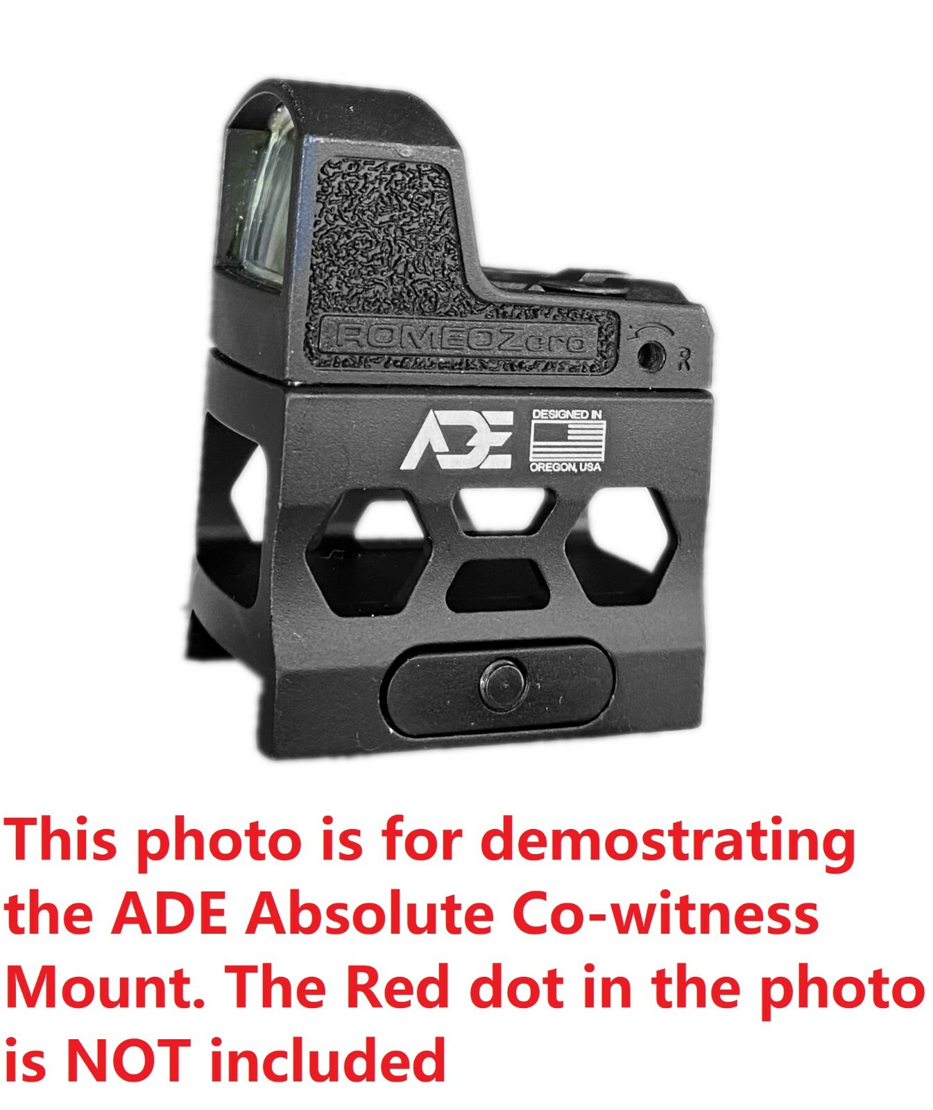 HM5 Absolute Cowitness Riser HIGH Mount Vortex Venom ENCLOSED Red Dot Defender c