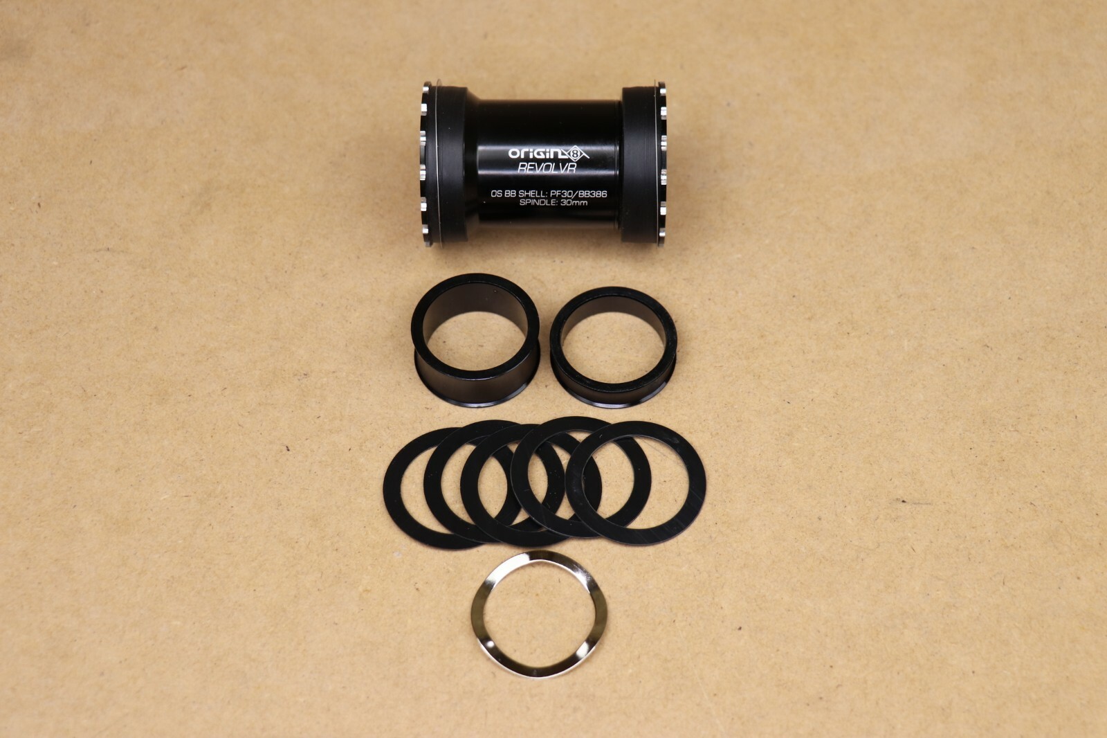 Origin8 REVOLVR PF30 / BB386 Bottom Bracket. BB30 / BB386 cranks Stops Creaking