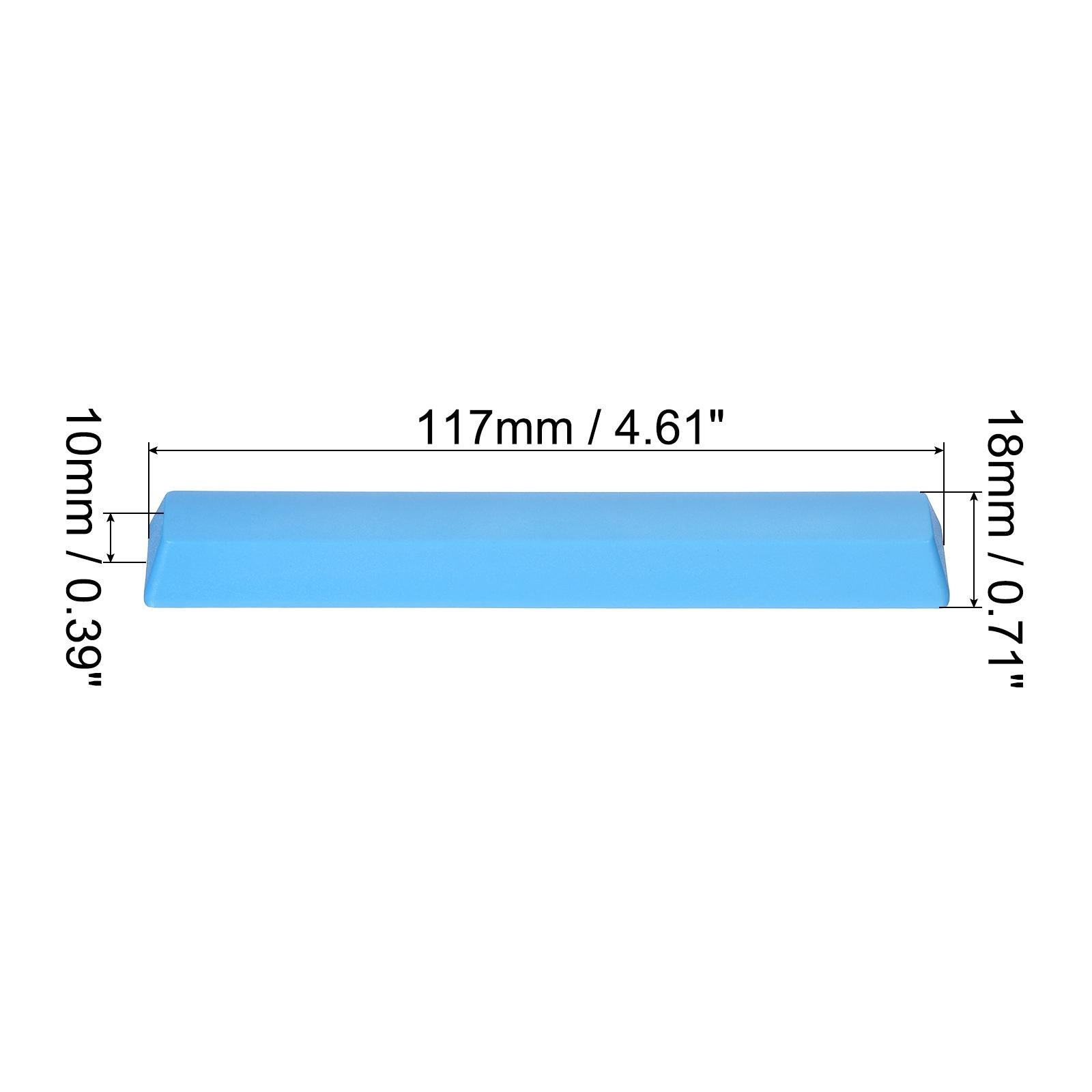 6.25u Spacebar Keycaps, MX Keyboard Replacement Universal PBT Mechanical, Blue