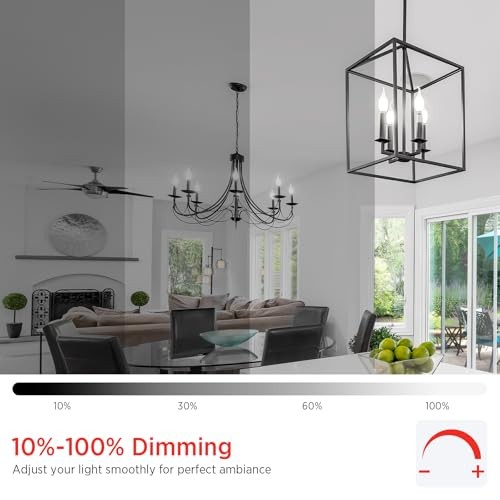 Sengled E12 Candelabra LED Bulbs Dimmable, 40W Equivalent 6 Pack 5000k Daylight