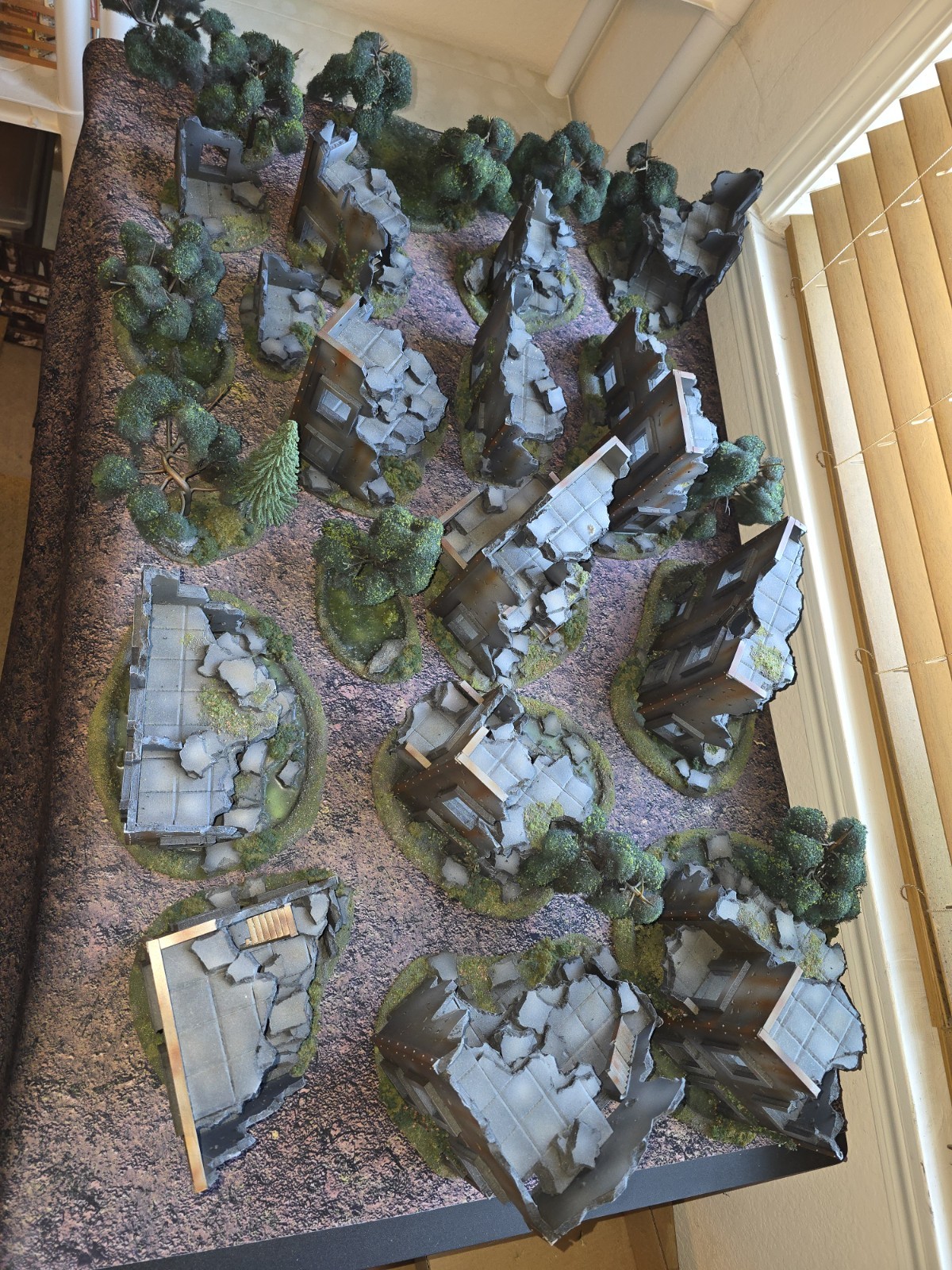 Warhammer 40k Terrain *Swampy Ruins*