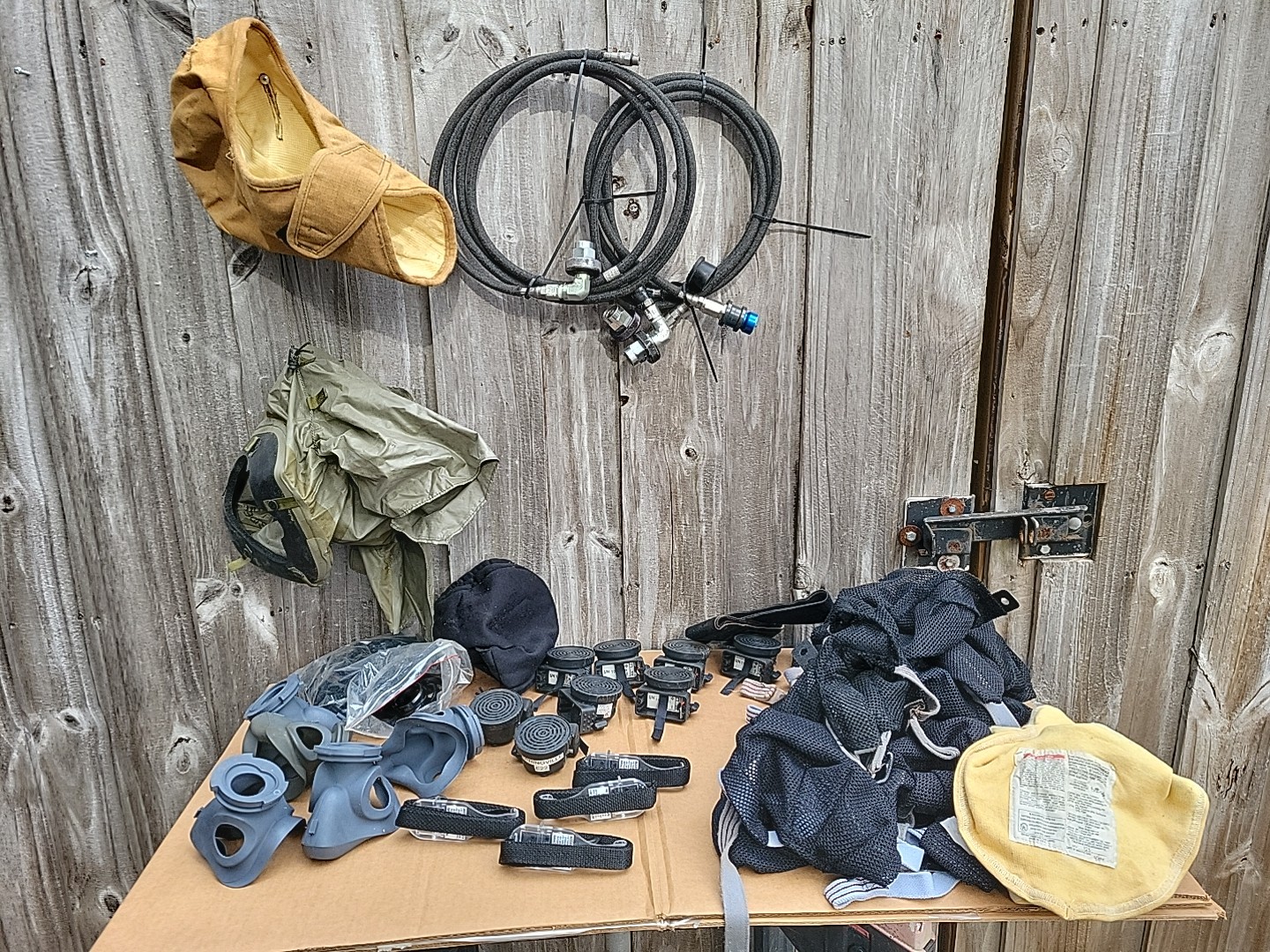 SCOTT AVIATION 802240-01  Mesh Head Harness And Other Misc.head Gear Parts.