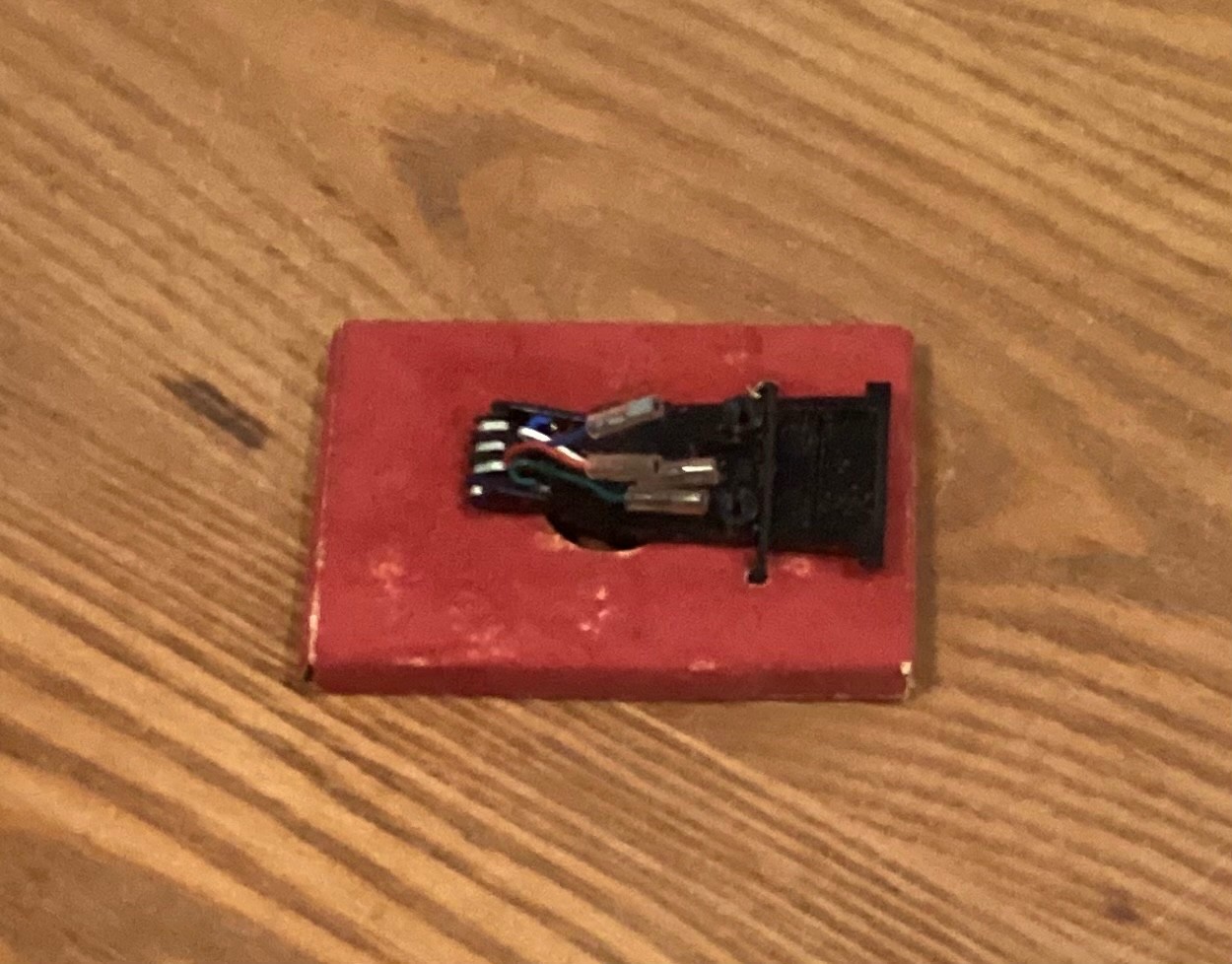 Shure M91E Stereo Dynetic Phonograph Cartridge Head Assembly for Garrard