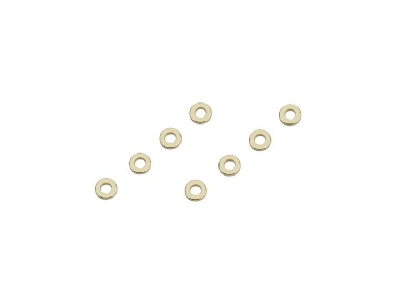 Louise R/C - Aluminum Spacer 3x6x1 (8pcs), Fits LDX, LRX, LTX, LMX