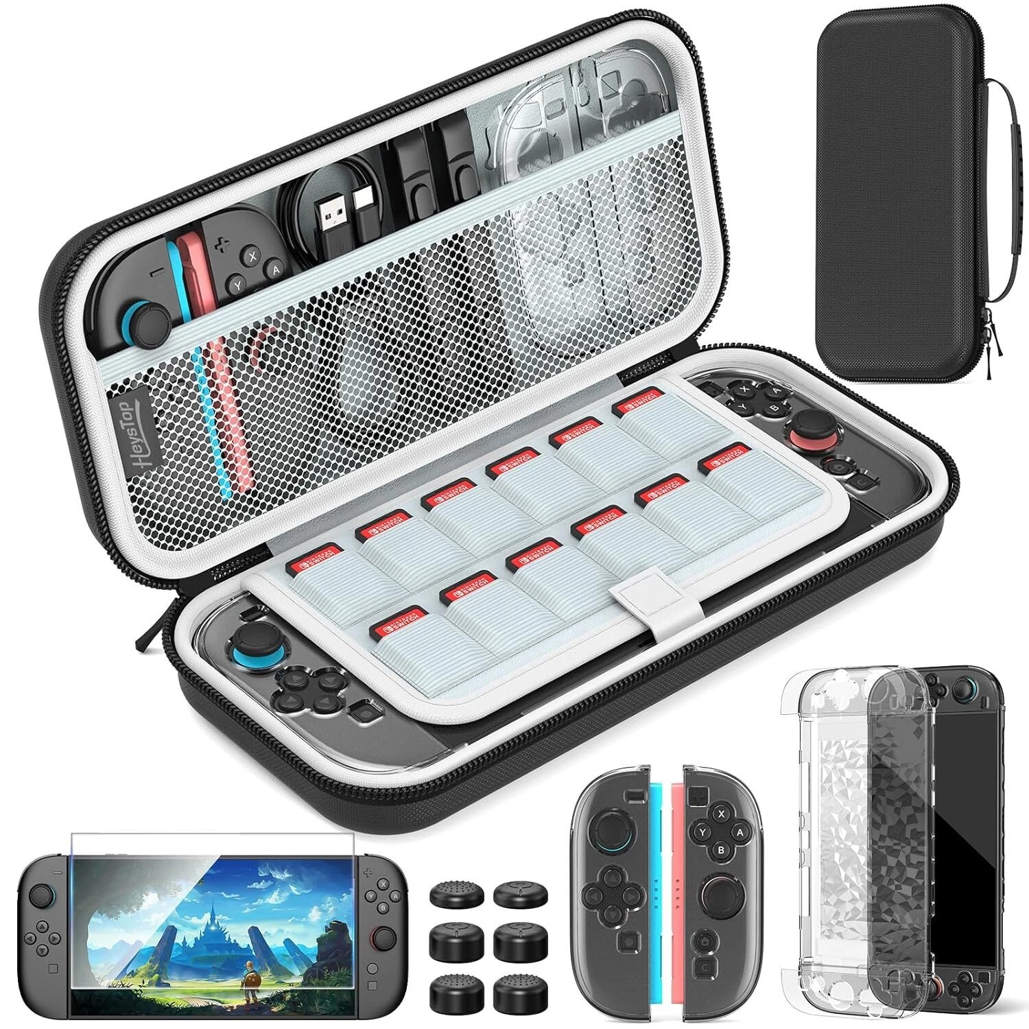 Cover Screen Protector Protective Carrying Case Switch 2 for Nintendo Switch 2