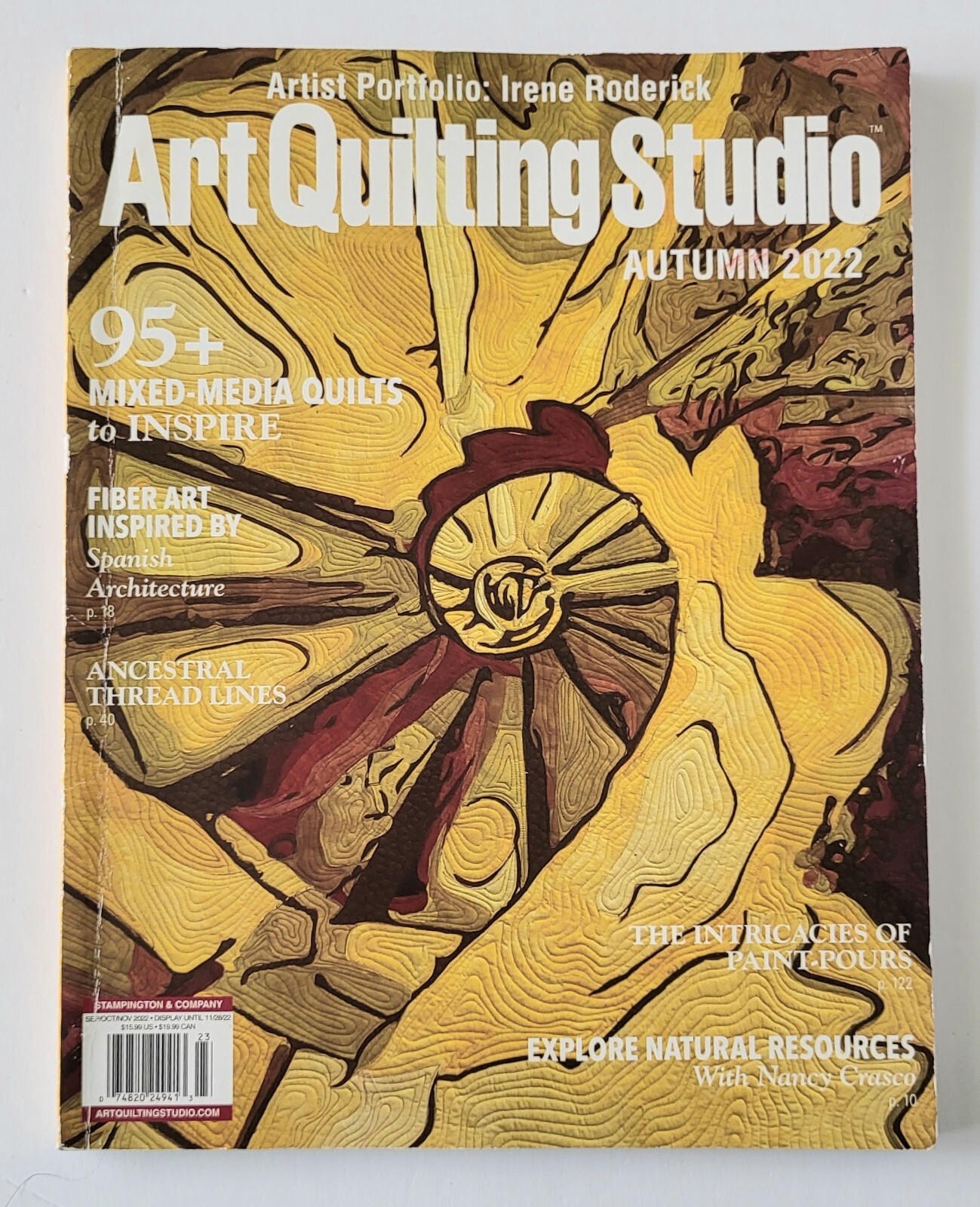 ART QUILTING MAGAZINE AUTUMN 2022