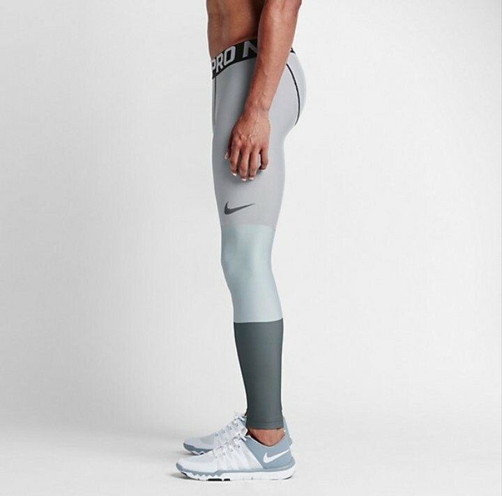 2015 Nike Pro Hyperwarm Lines Compression Pants Tights Sz Small S 699970 100 $60