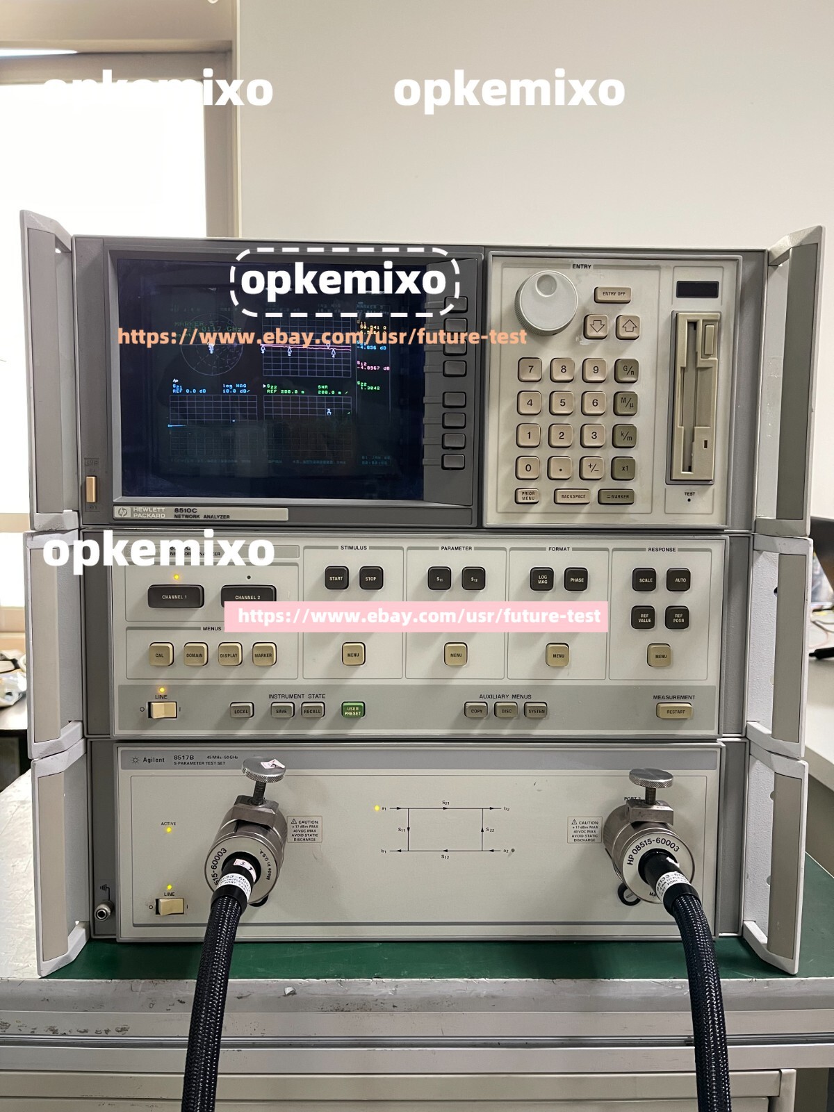 HP Agilent 8517B S-Parameter Test Set for 8510C Network Analyzer _3602A01301