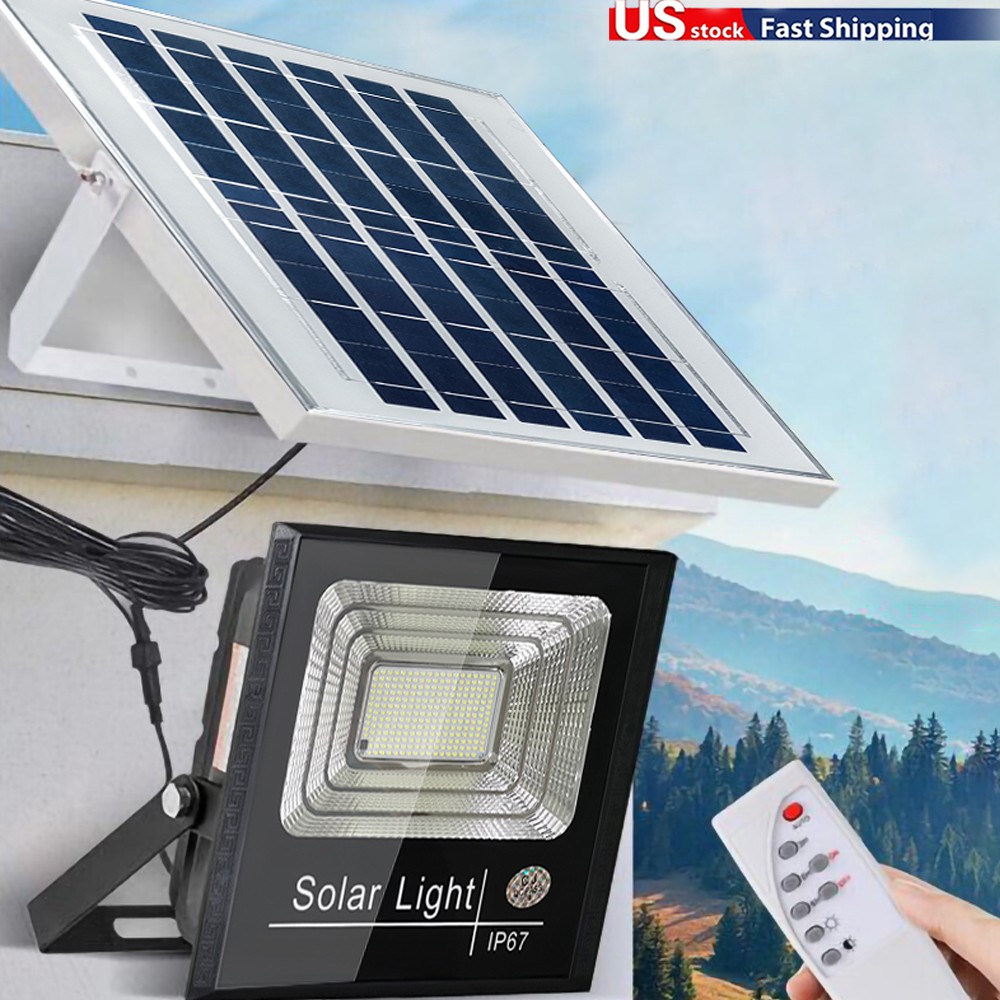 990000LM Outdoor Solar Light Super Light IP67 Waterproof Lamp, Garden Light US