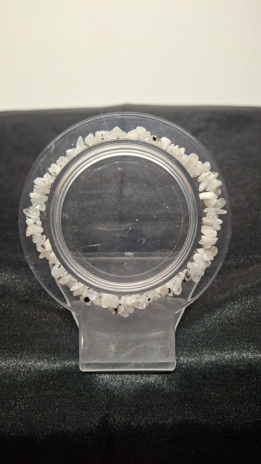 Rainbow Moonstone Chip Bracelet Size 5 3/4 (BRC 51)