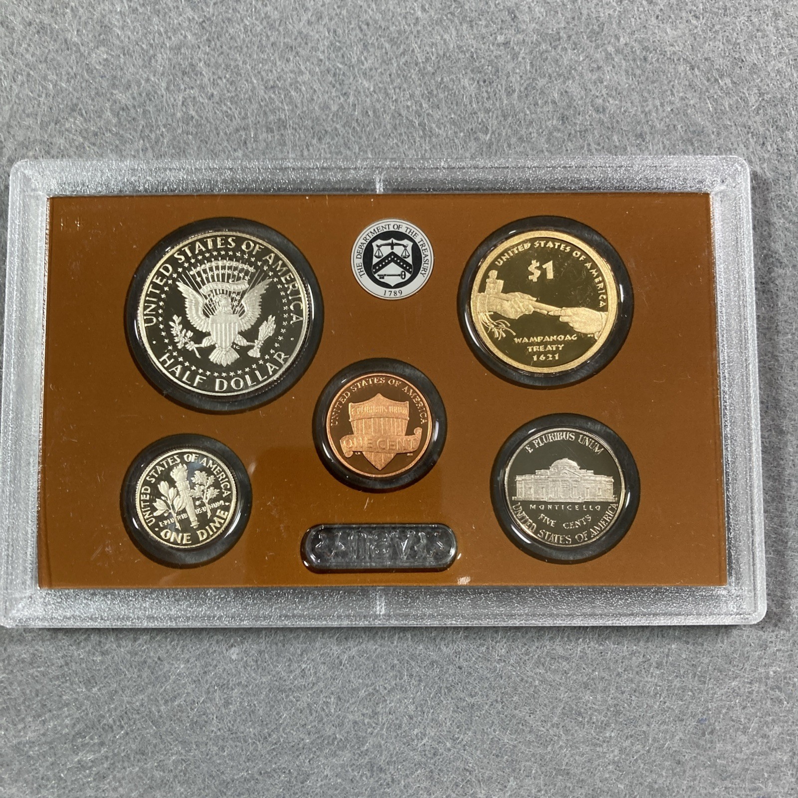 2011 us mint proof set- 14 coin w/ original box & coa
