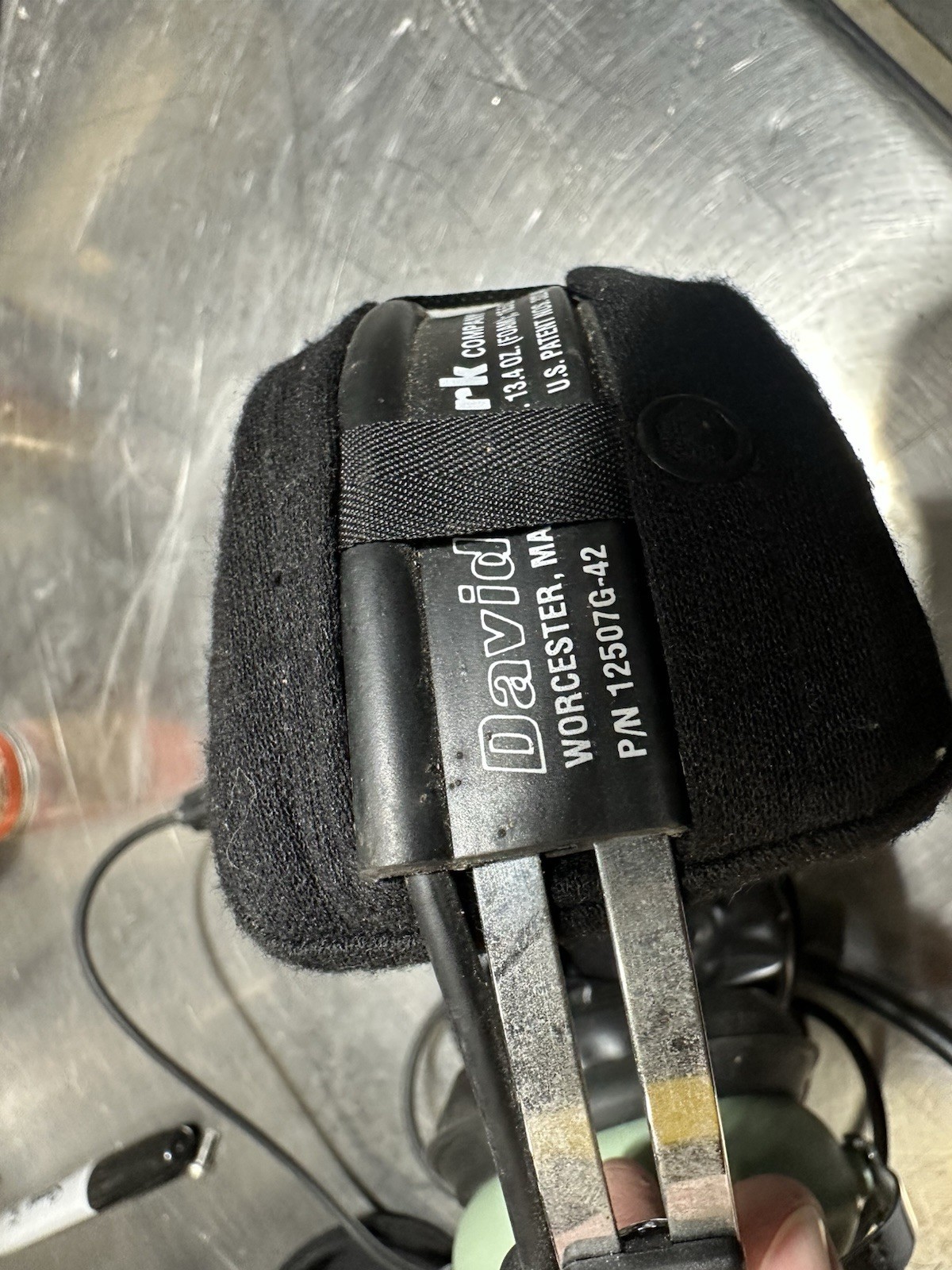 David Clark Aviation Headset w/mic, M7-A, Lightly Used