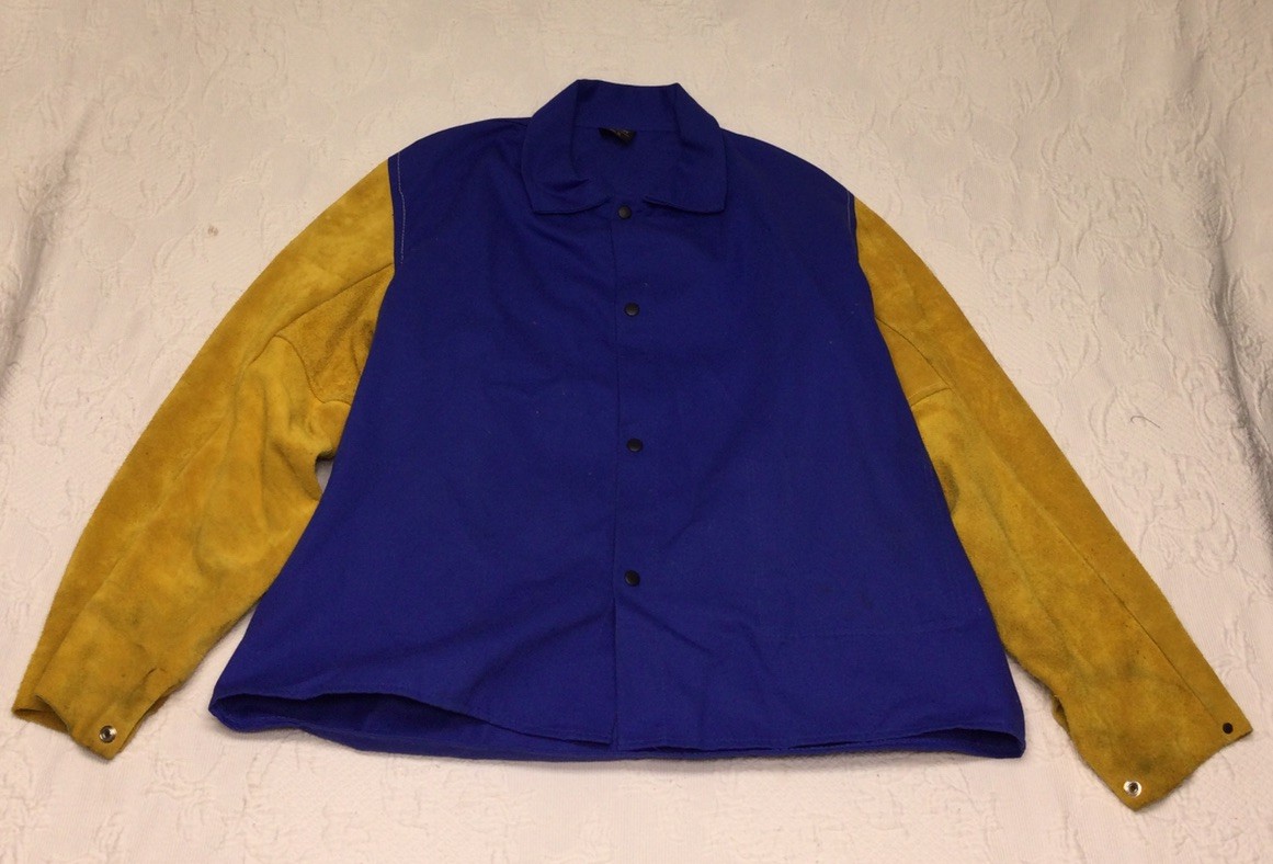 Tillman 9230 Flame Retardant Cotton Leather Sleeves Protective Welding Jacket XL