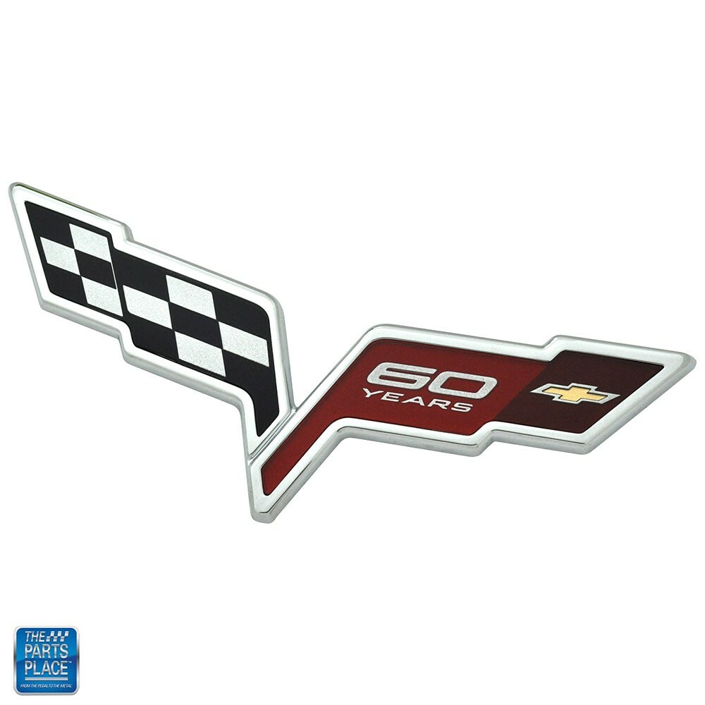 2005-2013 Corvette 60th Anniversary Front Bumper Emblem GM 22901571