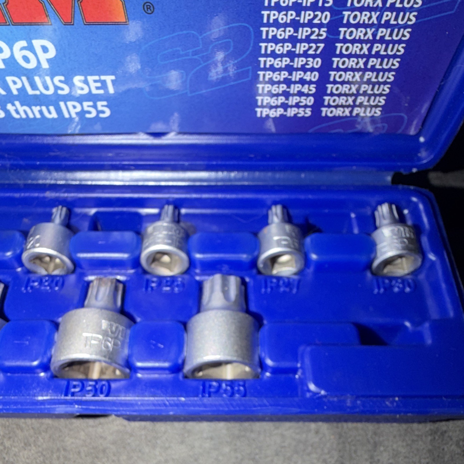 Vim Tools TP6P Torque Plus Set IP8 Through Ip55 11 Piece Set