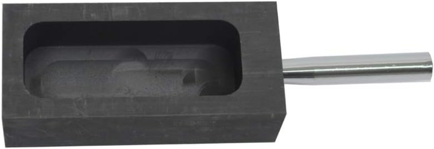 Graphite Ingot Mold 2000g for Melting Gold Silver