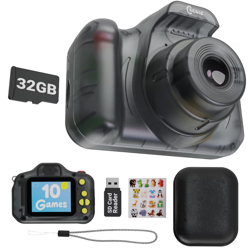Children Kids Gift LCD Camera For Mini Toy Digital Children 32GB, UK 1080P HD
