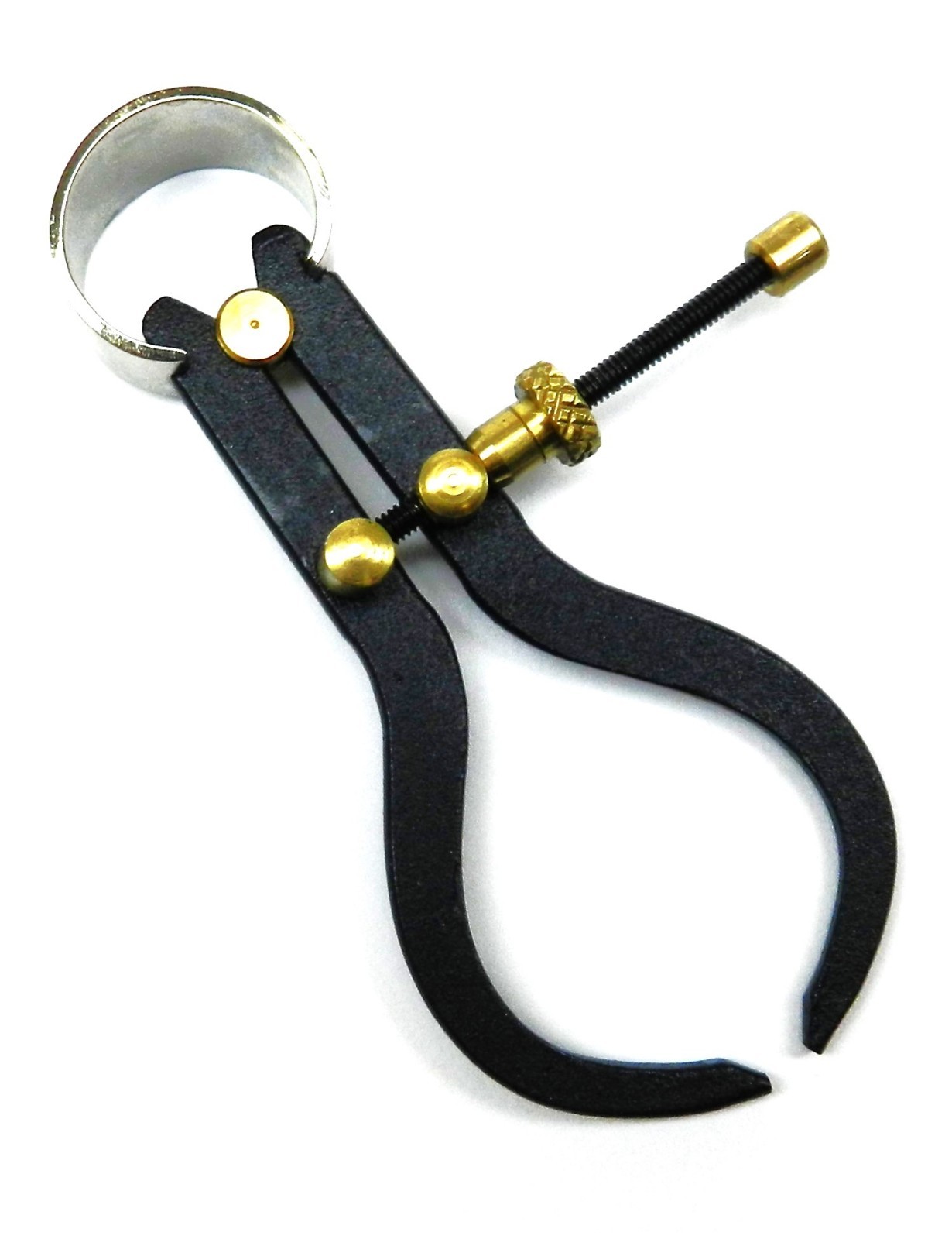 Caliper Outside Measuring Flat Leg 4" Spring Gauge for Gauging Over / Under Size