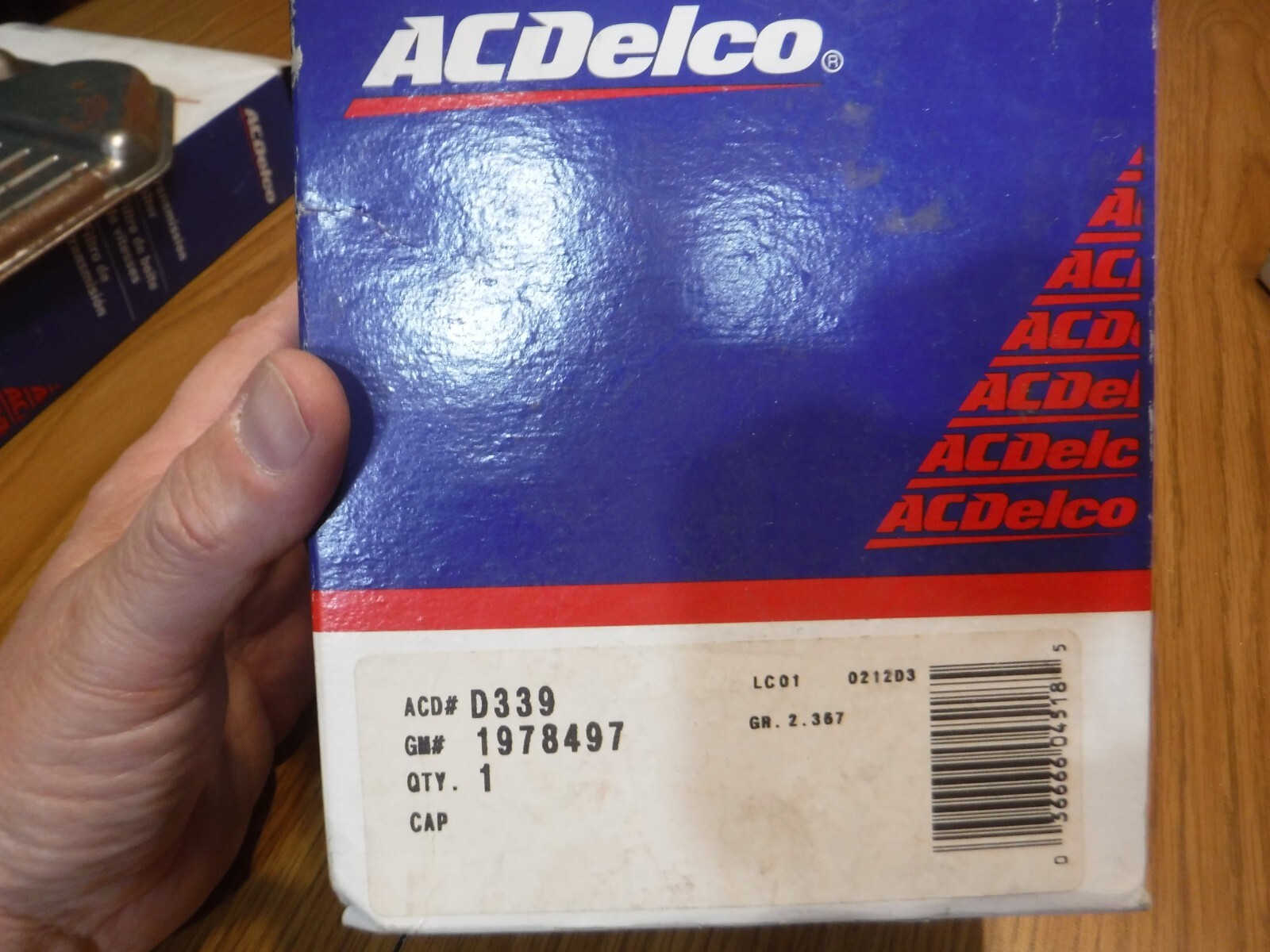 ACDelco Distributor Cap D339  1978497