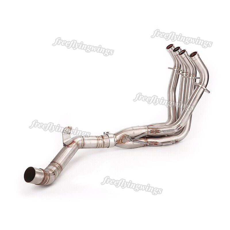 Motorcycle System For Kawasaki Z900 Exhaust Front Link Pipe Slip On Header Tube