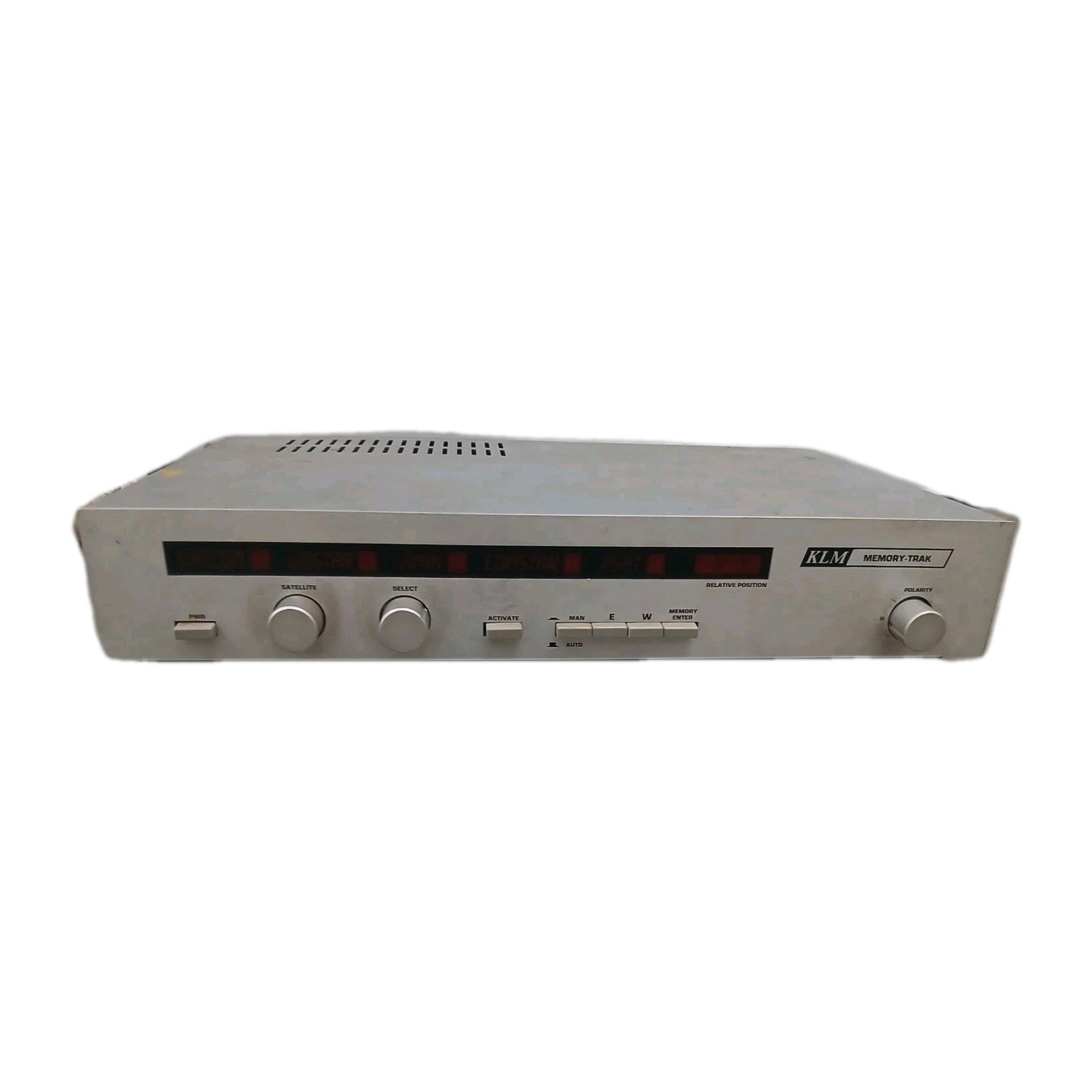 KLM Memory-Trak Satellite Positioner Controller Vintage Dish Actuator Control...