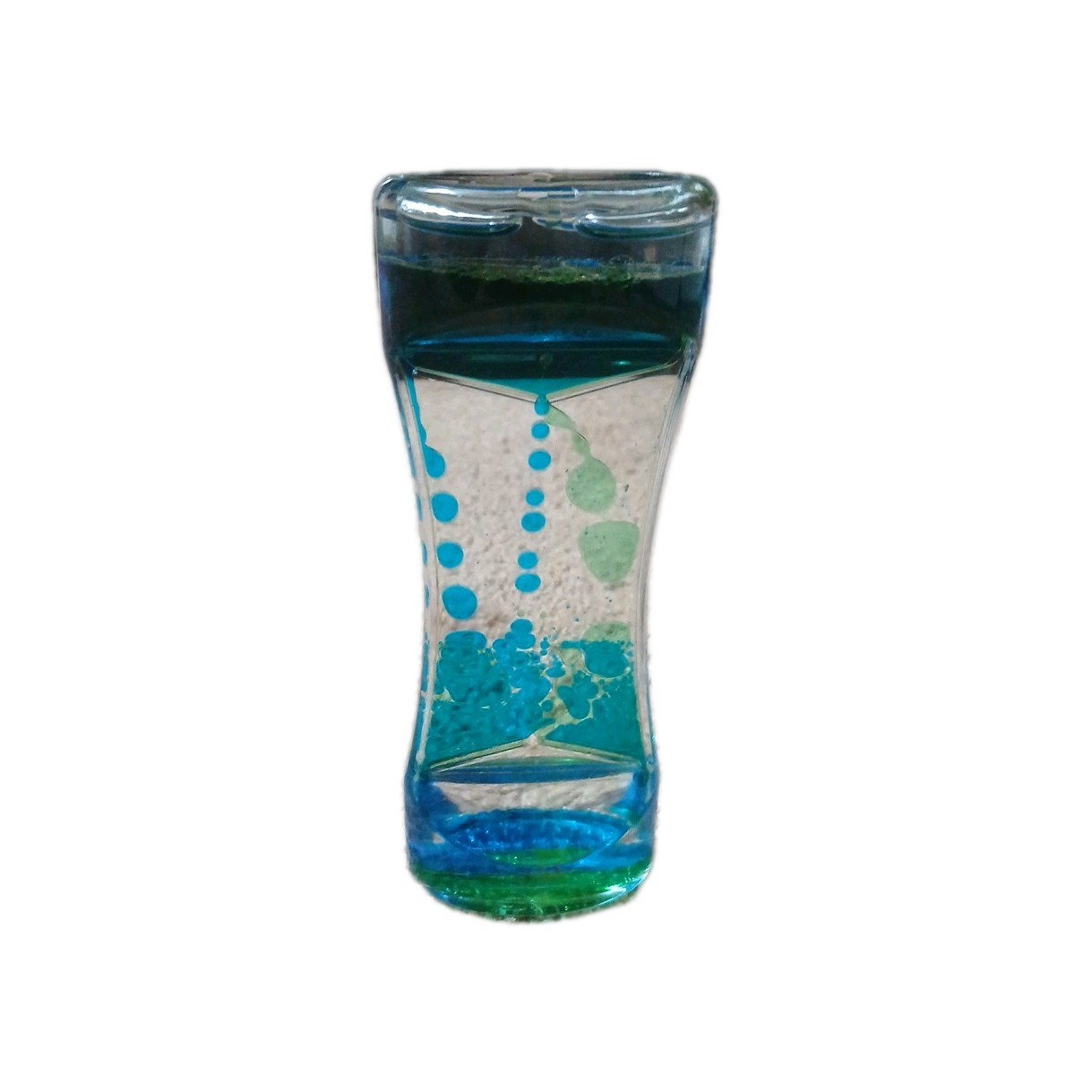 Liquid Motion Bubbler Timer Blue Green as seen on Baby Einstein