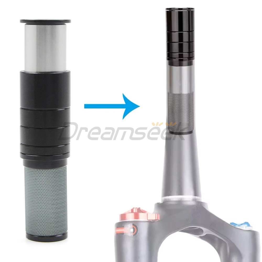 Bike Handlebar Front Fork Stem Riser Extender Extension Bicycle Head Up Adaptor