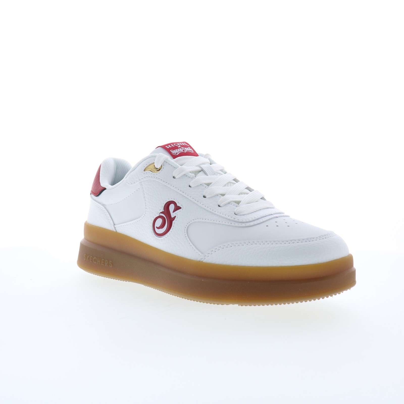 Skechers Snoop Dogg: Courtside - Cali Dudez Mens White Sneakers Shoes