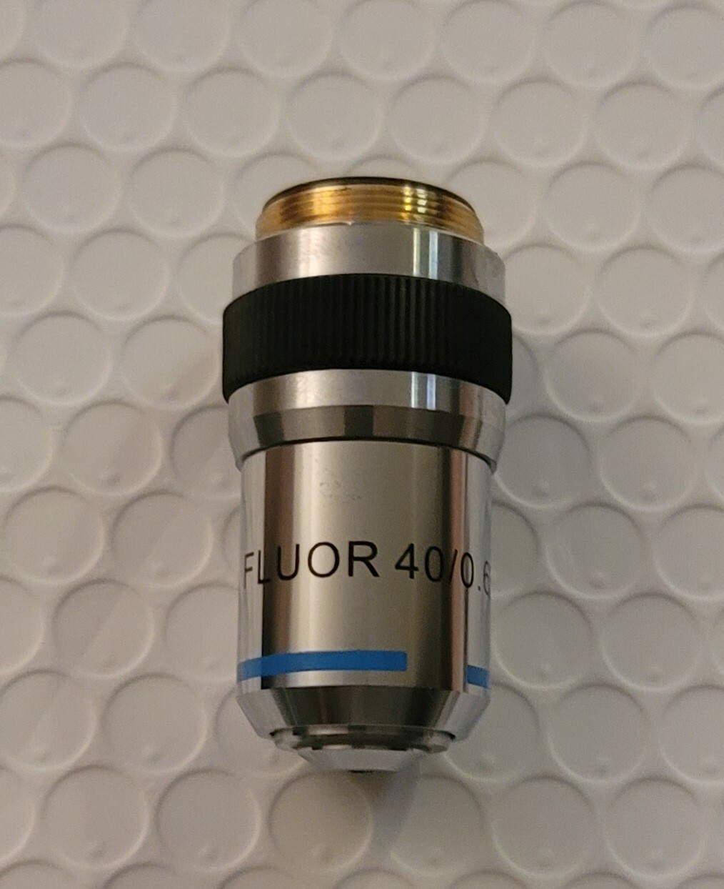 AMSCOPE  FLUOR 40/0.65 160/0.17 MICROSCOPE OBJECTIVE