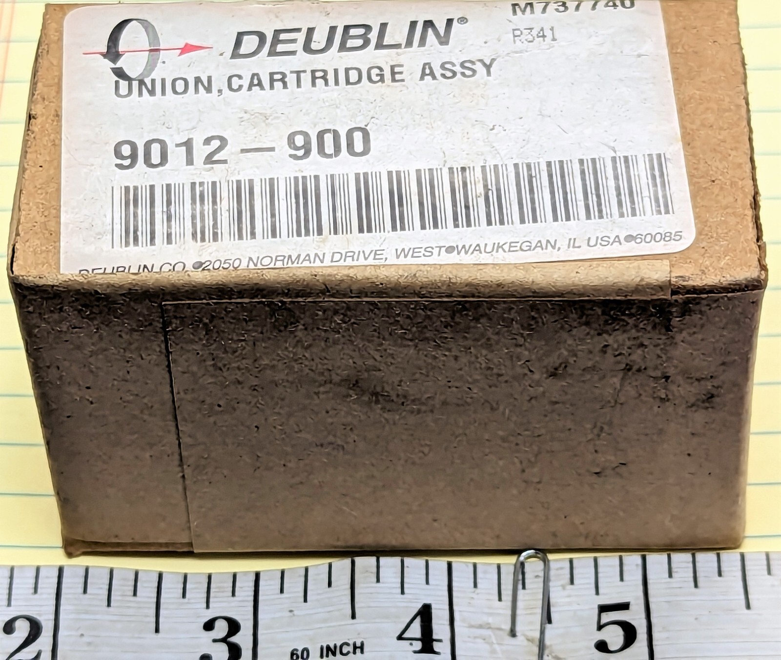 Deublin 9012-900 UNION CARTRIDGE ASSEMBLY NEW SEALED BOX [B2B1]