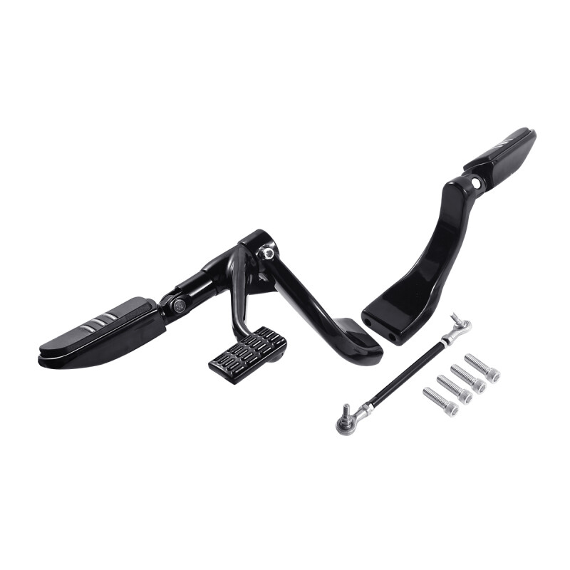 Mid Control Kit FootPeg Fit For Harley Sportster XL 883 1200 2004-2013 TCMT
