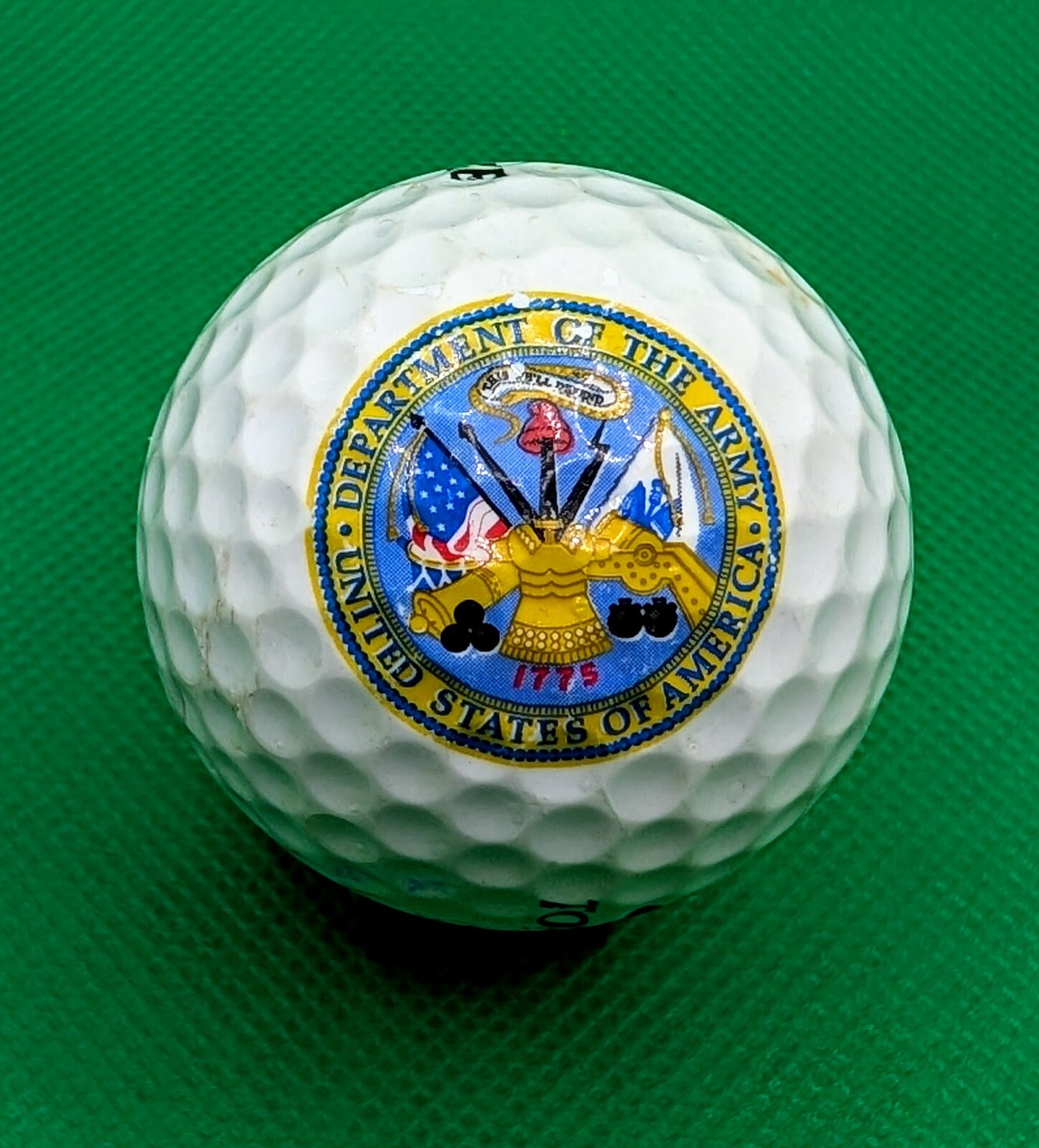 United States of America Department of the Army logo golf ball