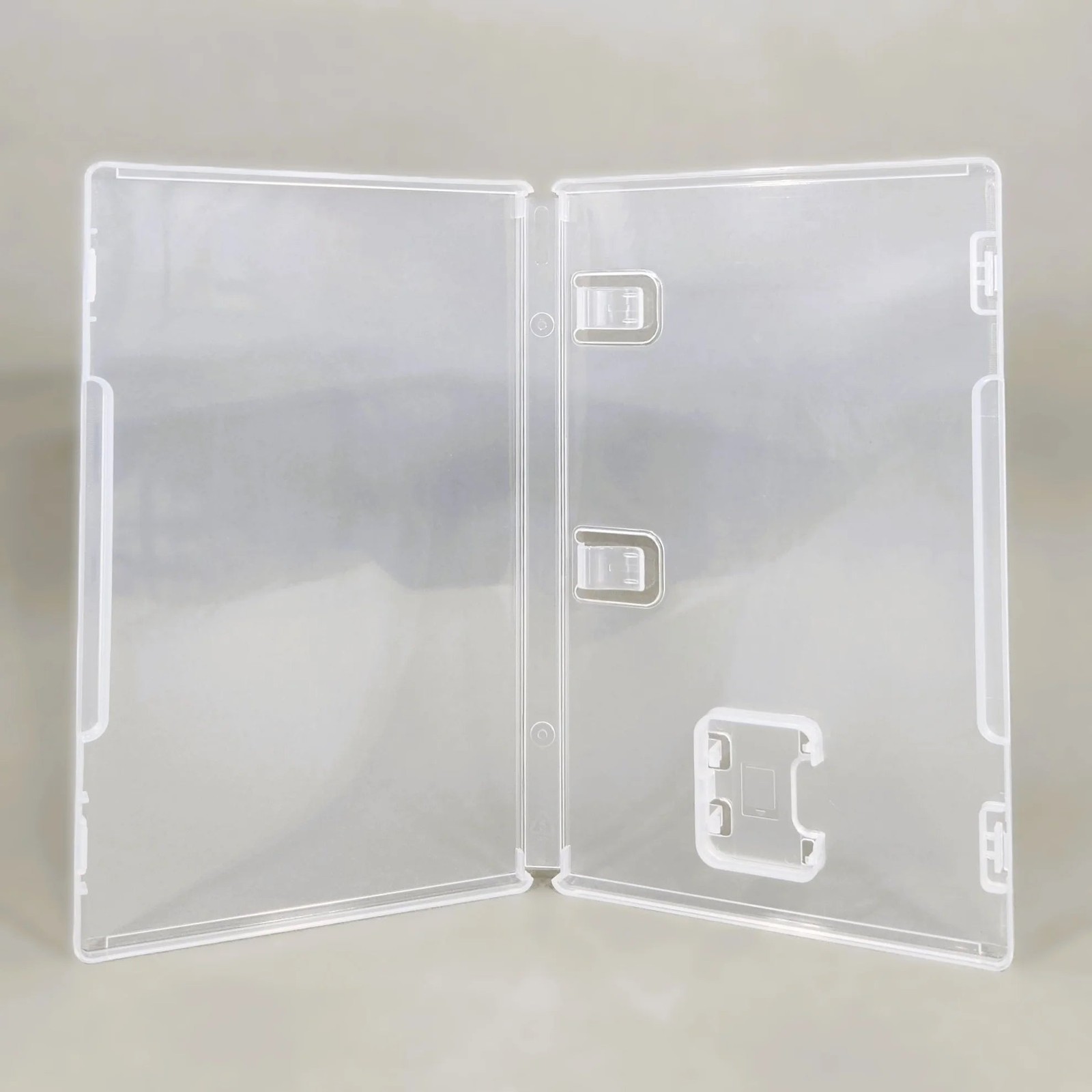 Nintendo Switch Replacement Game Case 1-Pack – Empty Cartridge Case, Clear New
