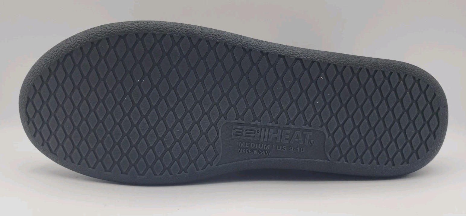 32 Degrees Men’s Medium Outmeal Indoor Outdoor Slippers