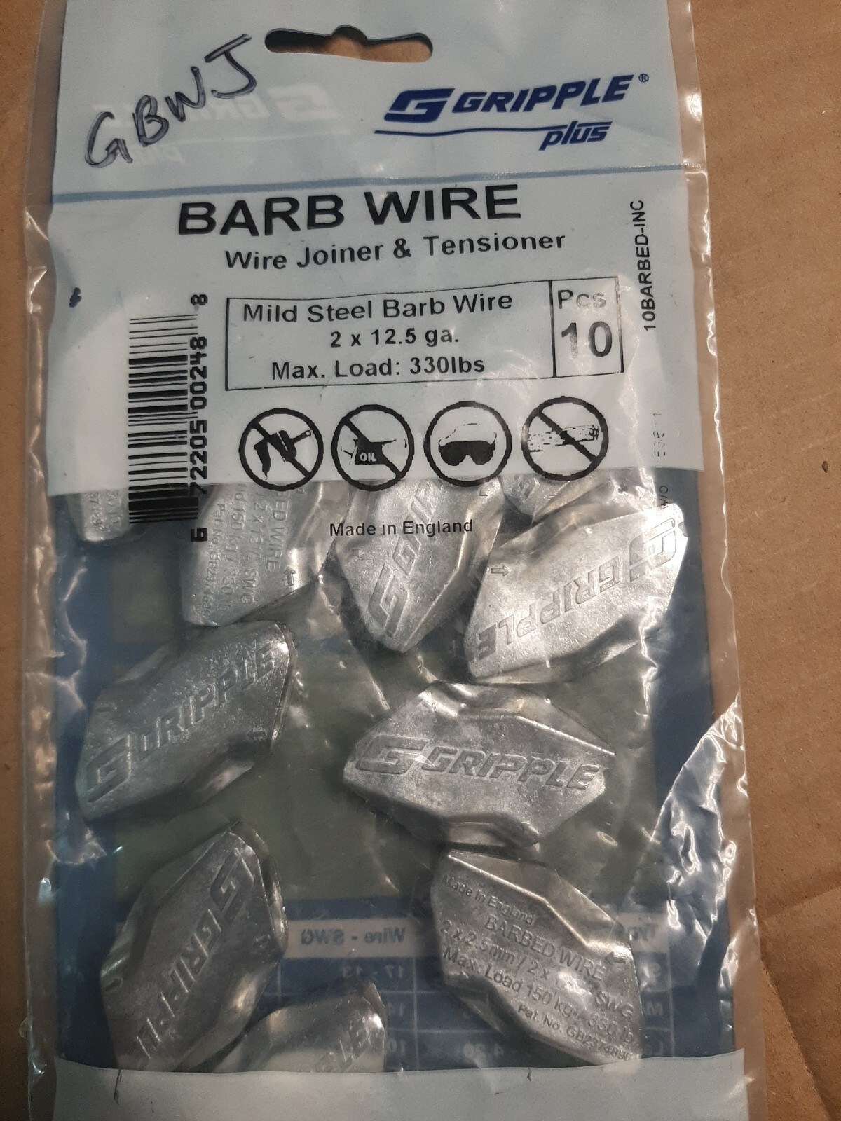 Gripple 10 Count Barb Wire Joiner Tensioner