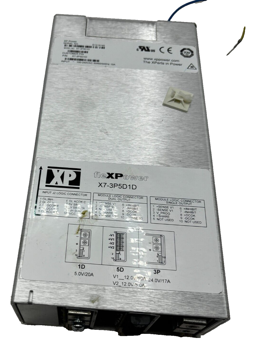 XP FleXPower X7-3P5D1D INDUSTRIAL POWER SUPPLY, MODULE LOGIC CONNECTOR 🎯
