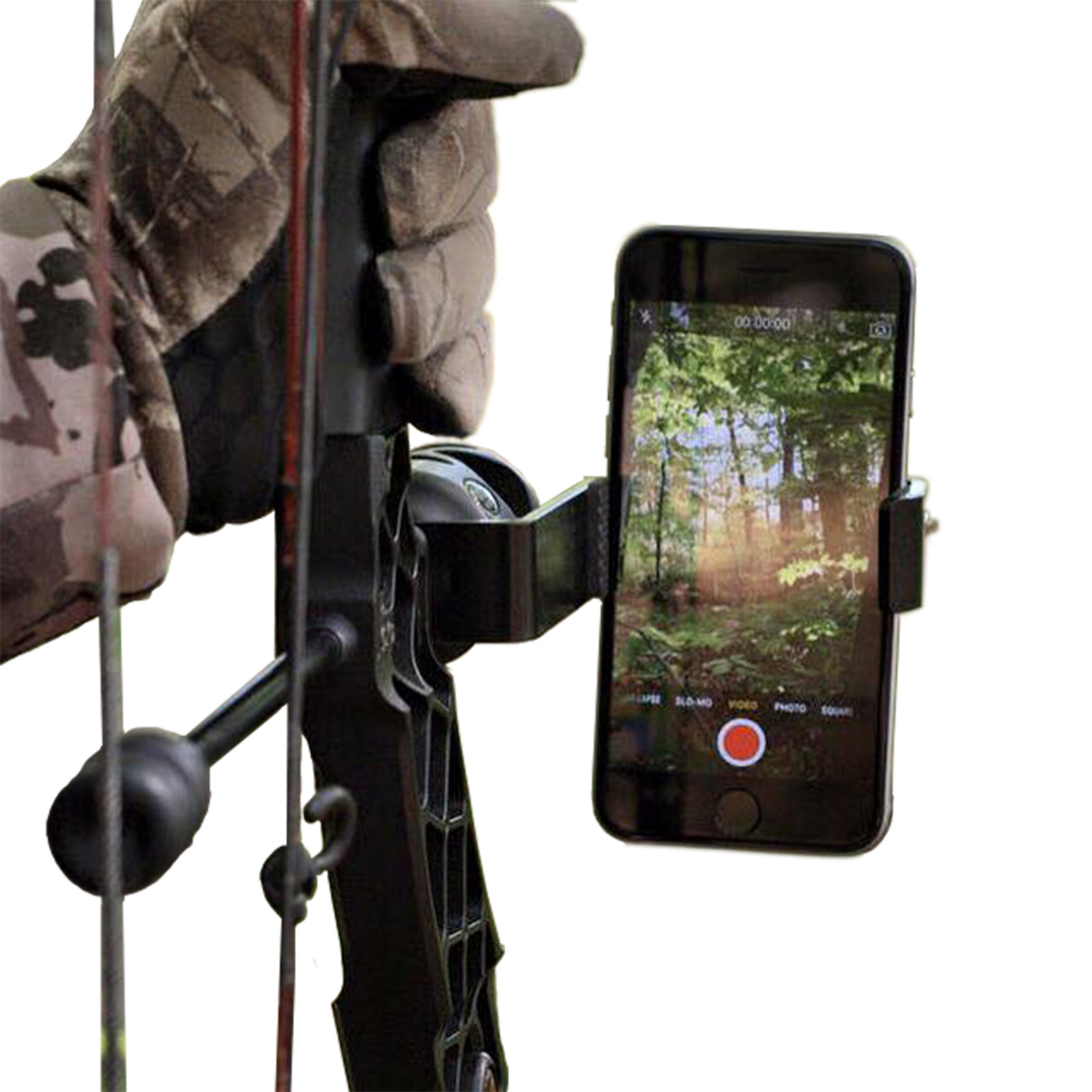 Smartphone Bow Mount Phone Holder Bracket for Compound Recurve Bow Adjustable US