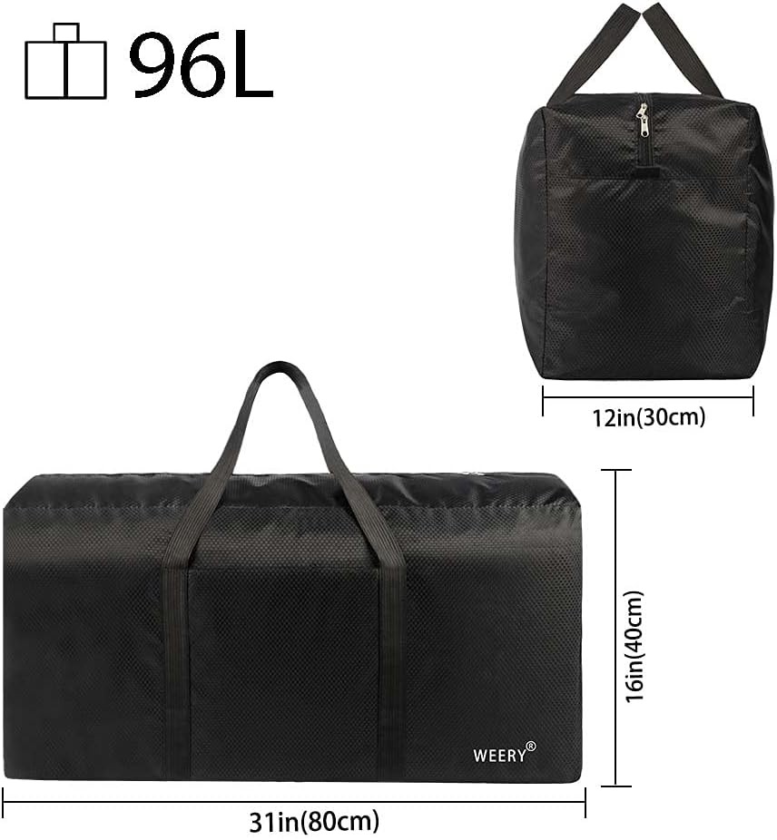 Extra Large Duffle Bag 96L Lightweight Foldable Waterproof Travel Bag