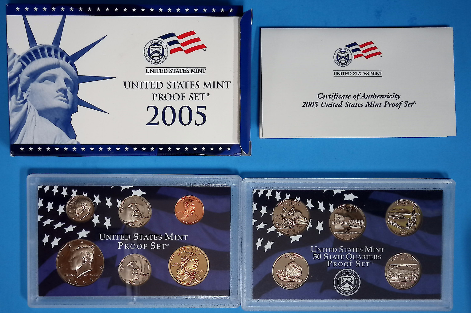 2005-S United States Mint Proof Set 11-Coins
