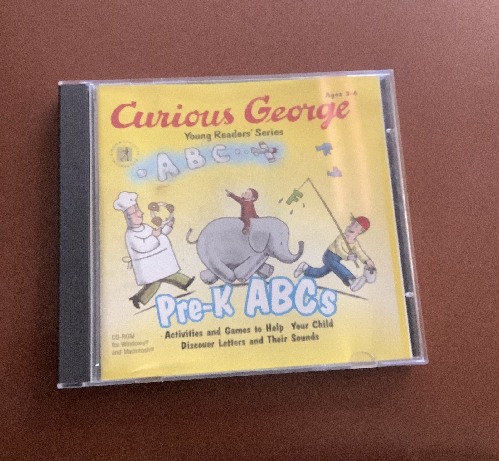 Curious George Young Readers’ Series  ABC Pre-K  CD-ROM for Windows & Macintosh