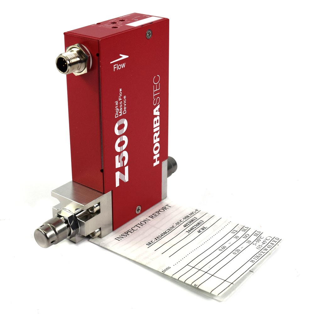Horiba Stec SEC-Z524MGXN Mass Flow Controller MFC 1/4" DeviceNet NO 10SLM w/Cert