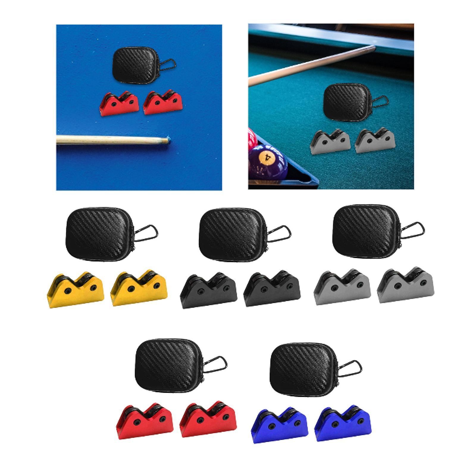 2x Billiard Cue Straightness Checker Checking Tools Pool Cue Straightness Tester