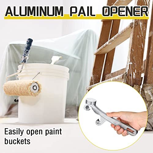 Aluminum Bucket Opener 5 Gallon Pail Opener Assorted Item Package Quantitys